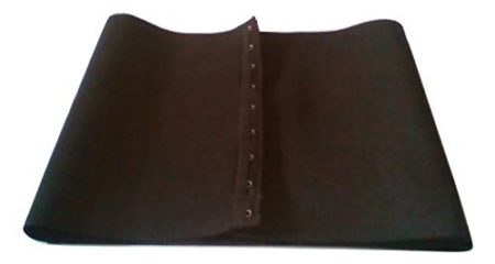 Islands Earth Man Boob Gyneocomastia Support Smoother 8.75" Wide Elastic (Black