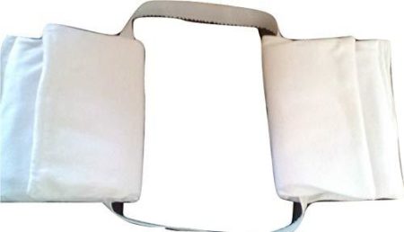 Islands Earth Sweat Guard Underarm Pad Shield Band. Wide & Long. 10" by 6" White