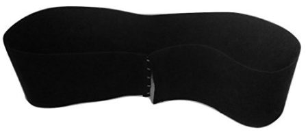 Islands Earth Man Boob Gyneocomastia Support Smoother 4.75" Wide Elastic (Black