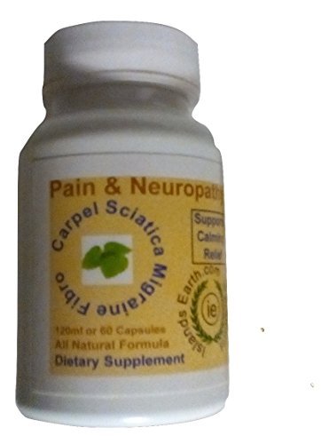 Islands Earth Migraine Relief Anti Muscle Spasms Relaxant Support Herbal Supplem