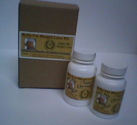 Belly Fat Weight Loss Support Herbal KIT 120 CAPSULES.