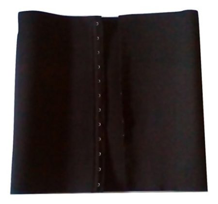 Islands Earth Man Ab Torso Middle Compression Shaper Smoother Band. 12" Long Ela