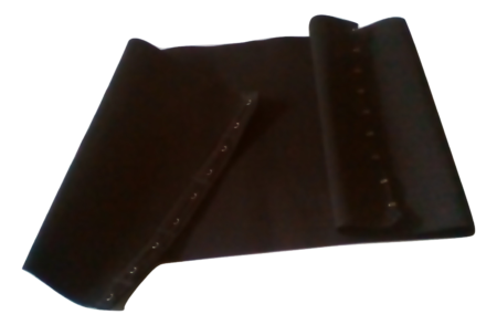Man BACK FAT Smoother 8.75" Wide (BLACK LARGE Fits Size 41" to 43" Chest).