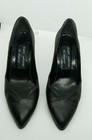 Stuart Weitzman Leather Black Size 8 Made In Spain Pumps Heels