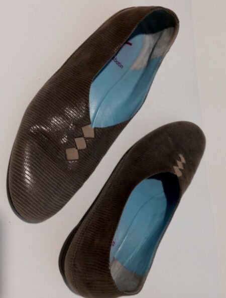 Thierry Raboin Shoe Size 11 or (41 1/2) Gray Suede Leather Designer High Quality