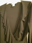 White House Black Market Blouse Top Black Color Size Small